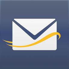 Honestly all email apps are this description with varying colours. Fastmail's in particular is a light grey to grey gradient for the background and on top of that a white envelope. On the envelope is a thin wavy line (picture an S shape if you stretched it out a bit) going left to right. This line is yellow.